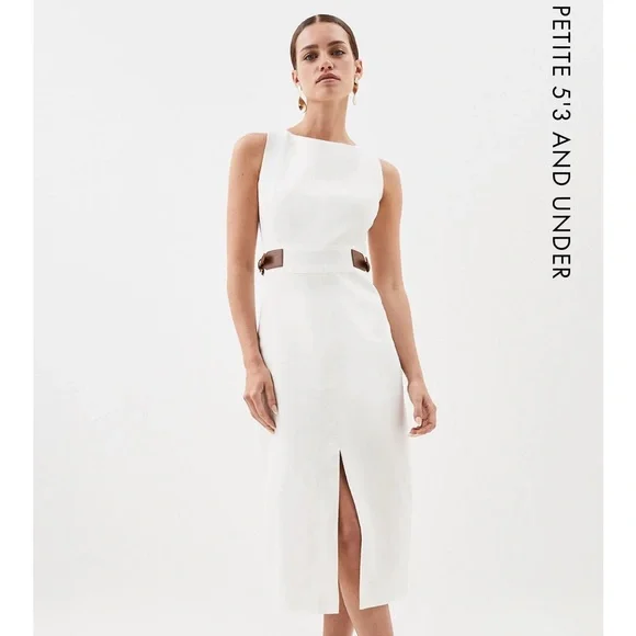 ivory maxi dress Ainoor main image 0
